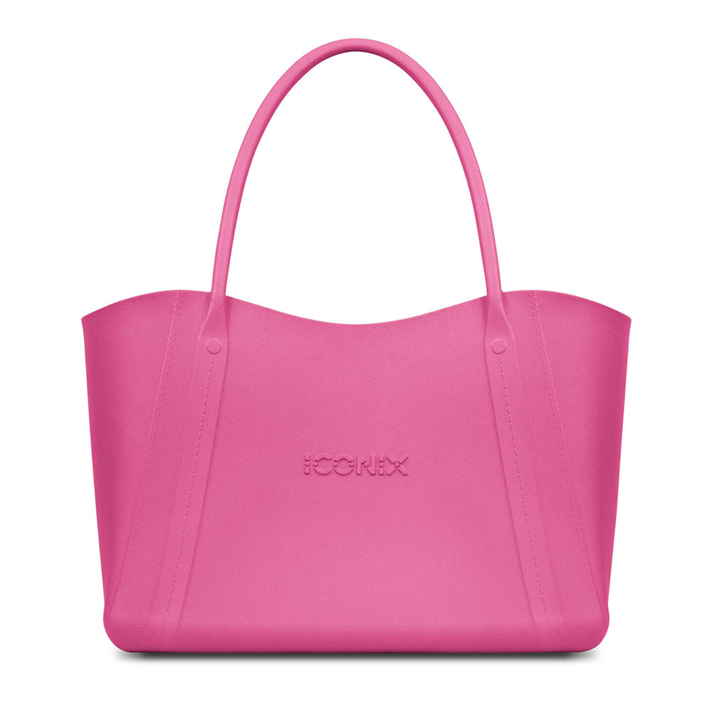 borsa da mare neon pink