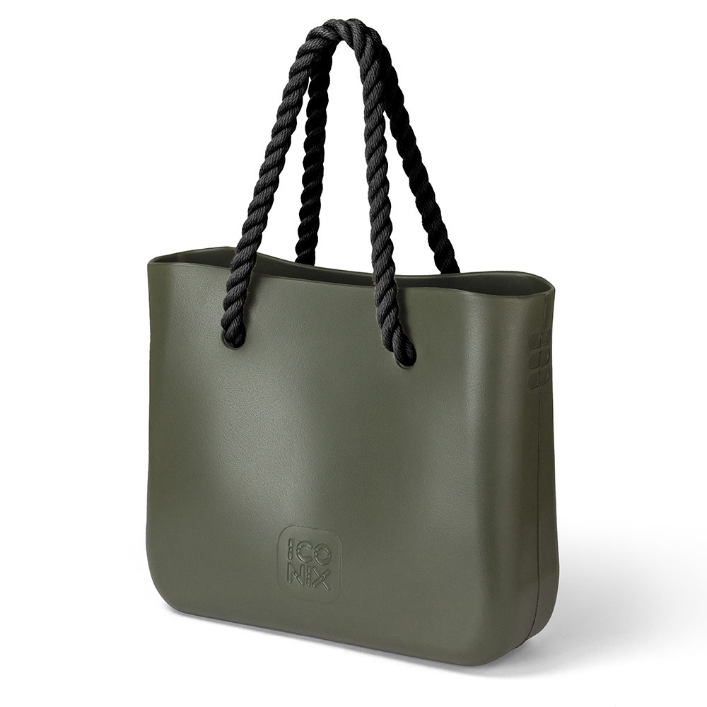 borsa verde nero