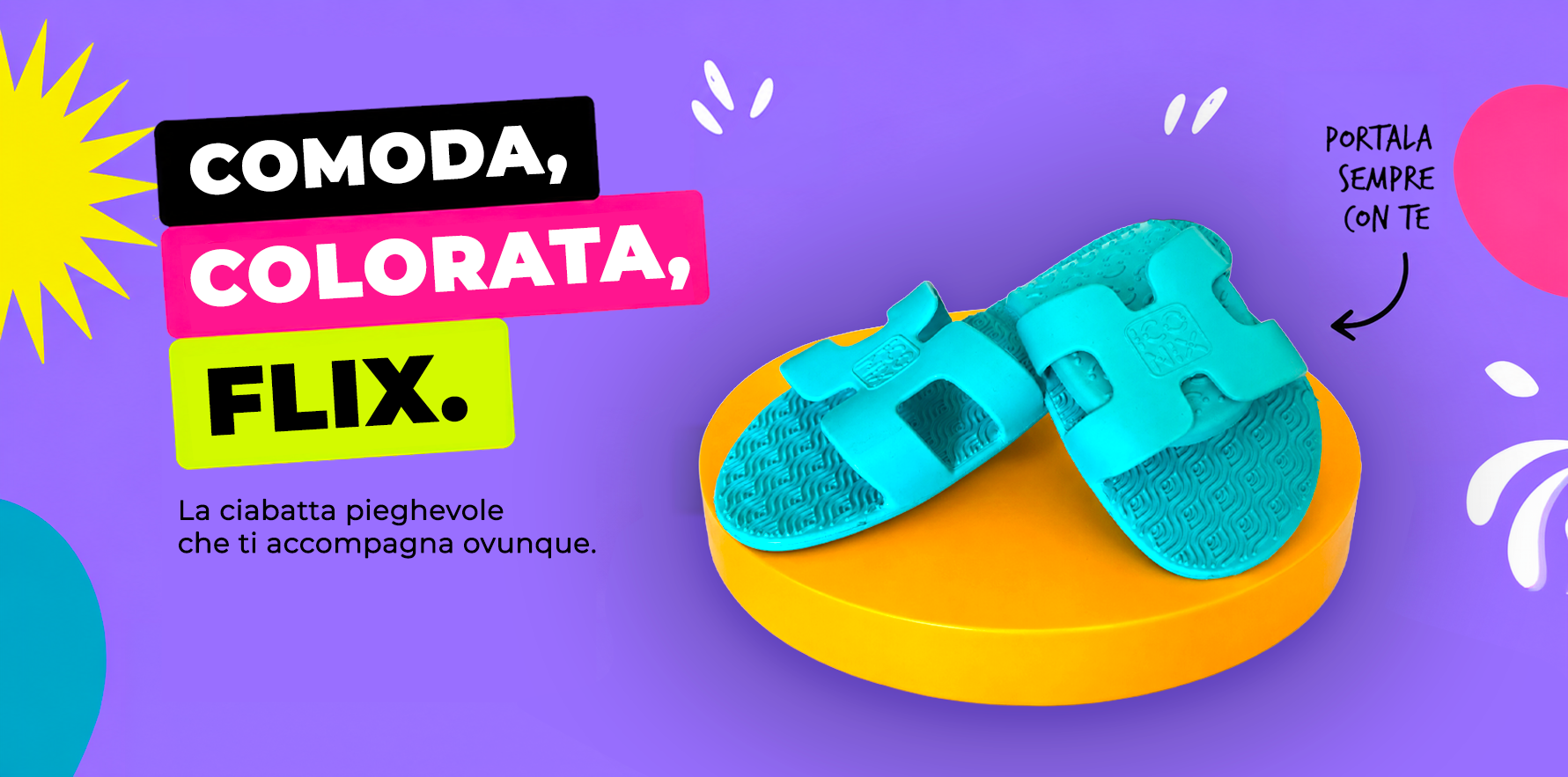 ICONIX Flix — Scopri la ciabatta pieghevole