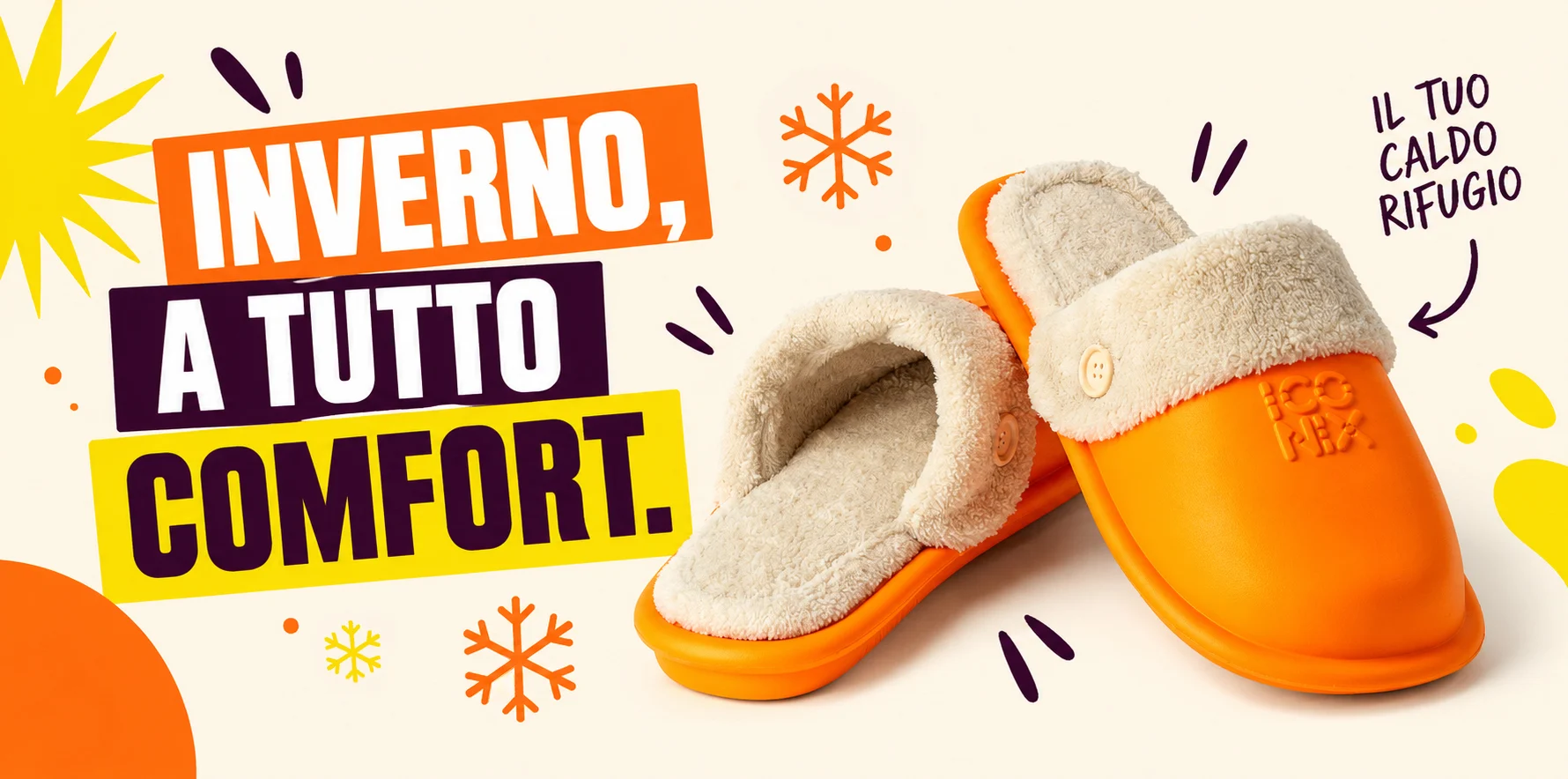 ICONIX — Pantofole con interno morbido e lavabile
